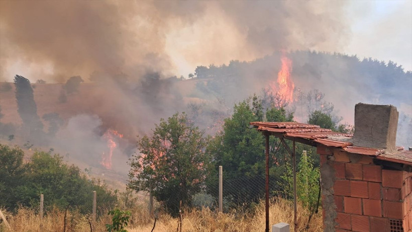 Bursa'daki yangın çok kötü Orhaneli ile Harmancık ilçesi artık görünmüyor - Resim: 4