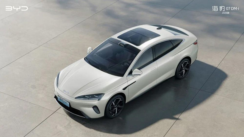 BYD, Seal 07 DM-i modelinin güncellenmiş halini tanıtacak - Resim: 1