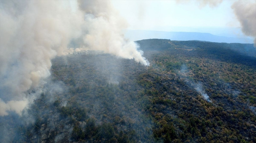 Karabük'te başlayan yangın Kastamonu'ya ulaştı! İkinci bir yangın daha çıktı, durum çok fena - Resim: 2