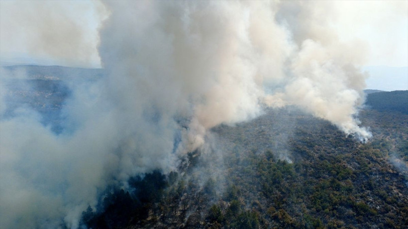 Karabük'te başlayan yangın Kastamonu'ya ulaştı! İkinci bir yangın daha çıktı, durum çok fena - Resim: 3