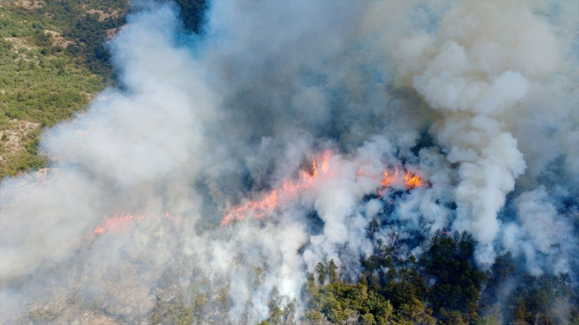 Karabük'te başlayan yangın Kastamonu'ya ulaştı! İkinci bir yangın daha çıktı, durum çok fena - Resim: 4