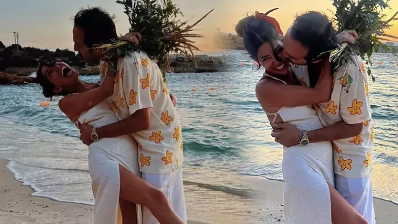 Ünlü oyuncu Ceren Moray sevgilisi Doğu Orcan ile evlendi... - Resim: 1