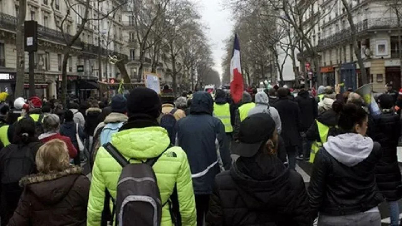 Fransa'da korkutan eylem tahmini! Macron'a karşı 100 Bin kişinin katılması bekleniyor - Resim: 4