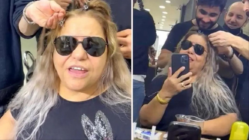 Ünlü şarkıcı Kibariye kuaförden paylaştı! "Saç ve kaş her şeydir" - Resim: 4