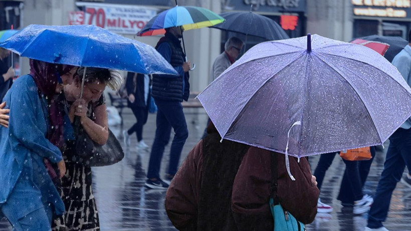 3 Bölgeye yağış uyarısı geldi! Şemsiyesiz çıkmayın... - Resim: 4