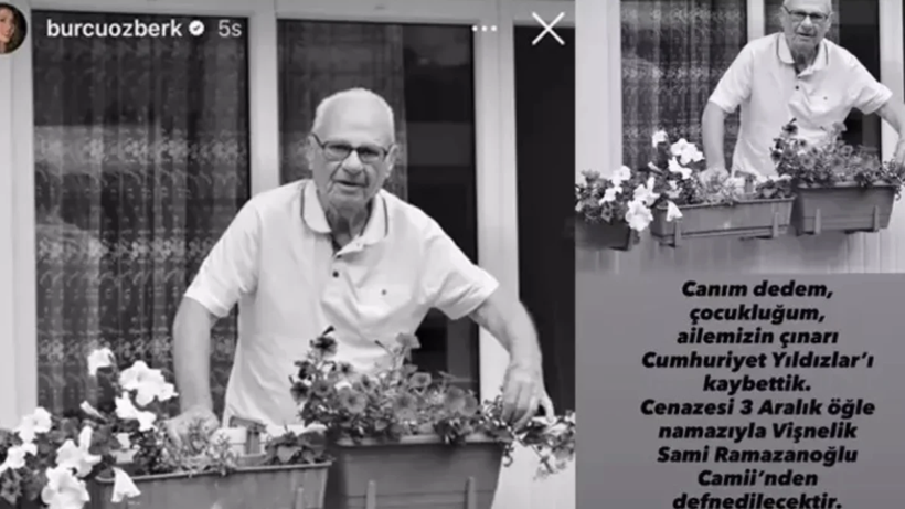 Oyuncu Burcu Özberk'in acı günü! Dedesini kaybetti... - Resim: 3