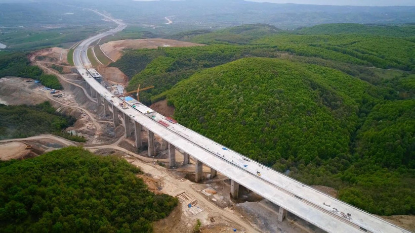 2 yıl boyunca Drone ile çekildi! Kuzey Marmara Otoyolu'nun yapım aşamalarından görüntüler - Resim: 13