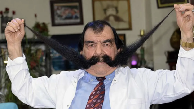 Horasanlı Hacı Kırmaç'ın bıyıklarının uzunluğu 1,5 metreyi aştı... - Resim: 10