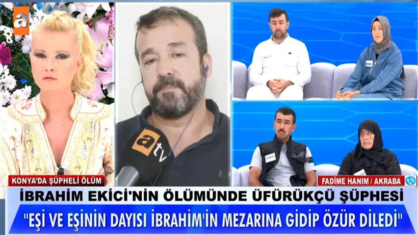Müge Anlı'da İbrahim Ekici'nin ölümünde tüyler ürperten iddia: "Sabaha kadar seyretti" - Resim: 1
