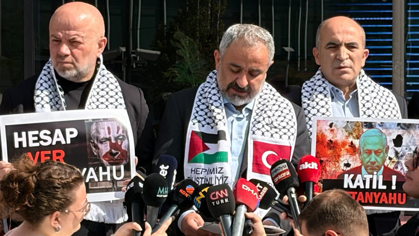 T&uuml;rkiye Basın Federasyonu katil Netanyahu&rsquo;yu kınadı - Resim: 0