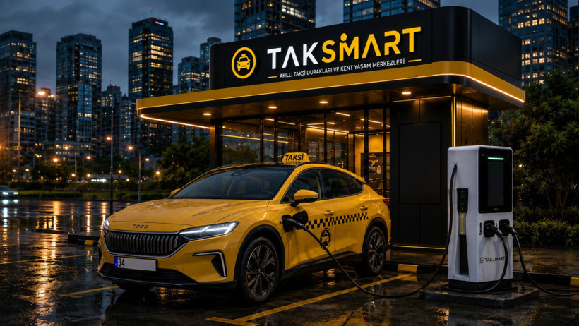 TAKSMART İstanbul'da tanıtıldı! Taksi durağından yeni nesil kent yaşam merkezine - Resim: 1