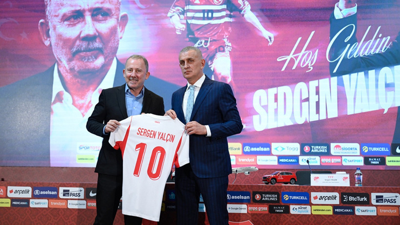 Sergen Yal&ccedil;ın, A Milli Takım i&ccedil;in imzayı attı: Halkın teknik direkt&ouml;r&uuml;y&uuml;m - Resim: 2