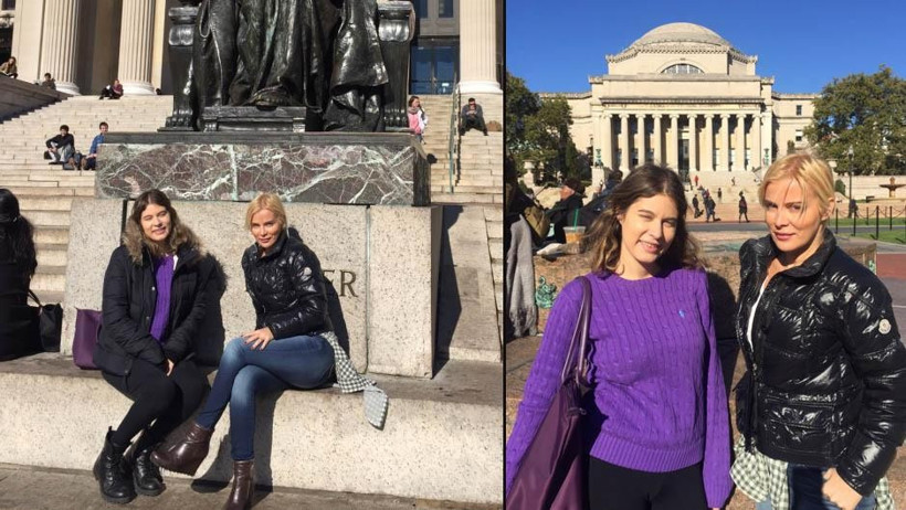 Kızı ile beraber okullu oldu - Resim: 1