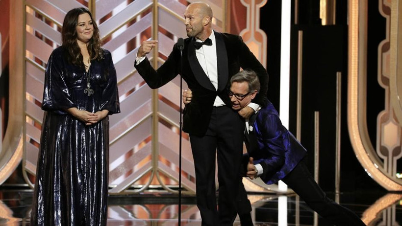 Altın küre sahiplerini buldu! Geceye damga vuran o kare... - Resim: 1