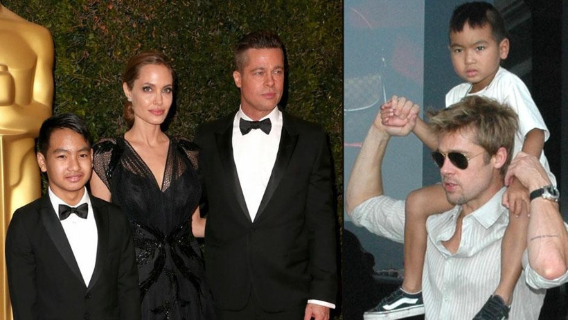 Brad Pitt'e bir darbe de oğlu Maddox'tan geldi - Resim: 1