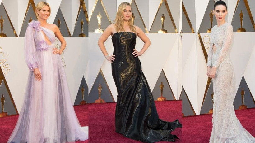 'Oscar'a çöp poşetini giymiş gelmiş' - Resim: 1