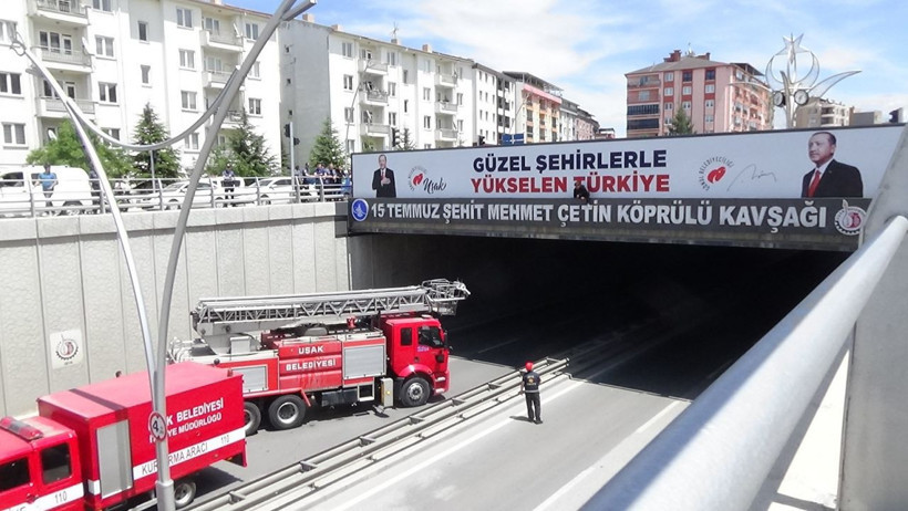 Uşak'ta intihardan vazgeçen adam koşarak kaçtı - Resim: 3