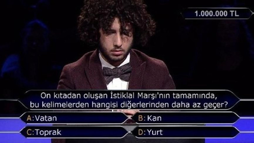 Kim Milyoner Olmak İster'de Arda Ayten milyonluk soruya cevap verdi! İşte o sorunun cevabı - Resim: 4