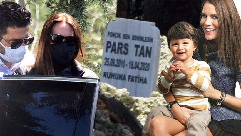 Ebru Şallı'nın evlat acısı! Oğlu Pars’ın mezar taşına yazdığı yürek burktu - Resim: 1