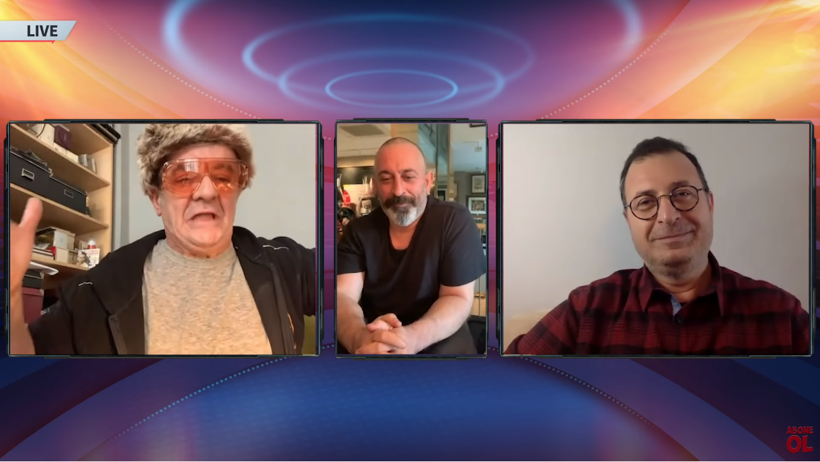 Cem Yılmaz abisi Can Yılmaz ve Zafer Algöz ile YouTube'da canlı yayın yaptı - Resim: 4