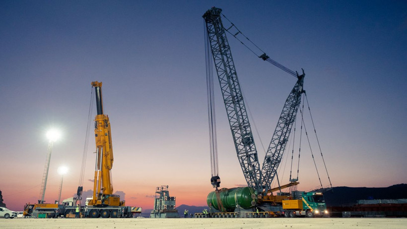 Akkuyu Nükleer Güç Santrali için üretilen 4 buhar jeneratörü Mersin'e ulaştı - Resim: 1