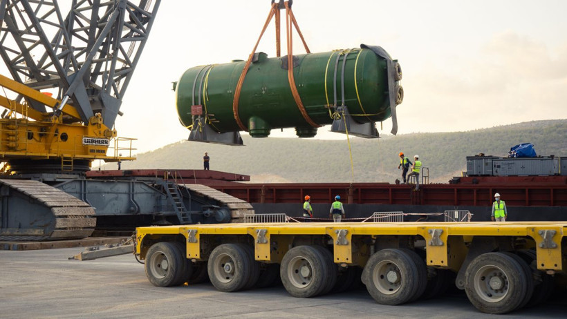 Akkuyu Nükleer Güç Santrali için üretilen 4 buhar jeneratörü Mersin'e ulaştı - Resim: 2