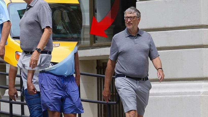 Günler sonra kameralara yakalandı! Bill Gates'in ilginç mesajı şaşırttı - Resim: 1