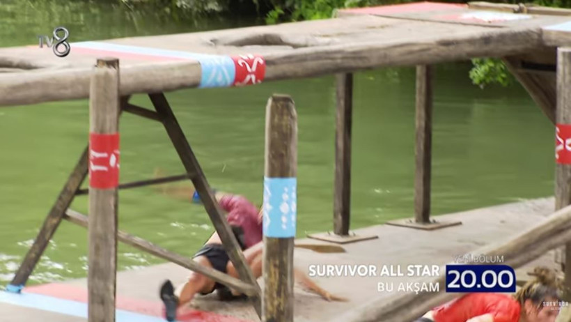 Survivor 2022 All Star dokunulmazlık oyununda Evrim Keklik sakatlandı 'Annemi istiyorum' diye ağladı! - Resim: 4