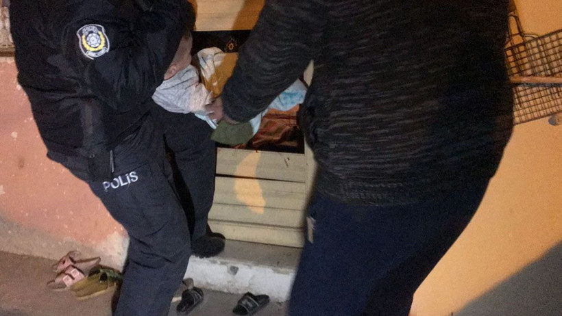 Kaçıp kurtuldu yola bu halde bulundu - Resim: 1