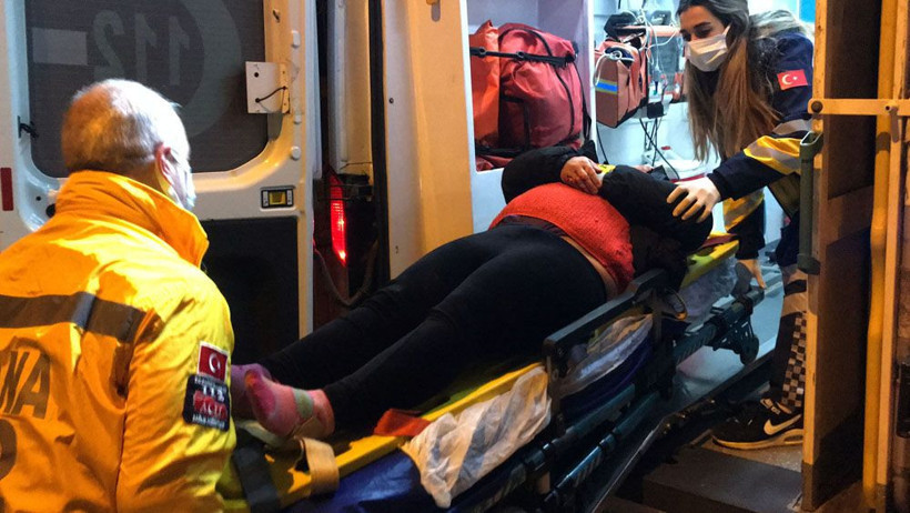 Kaçıp kurtuldu yola bu halde bulundu - Resim: 4