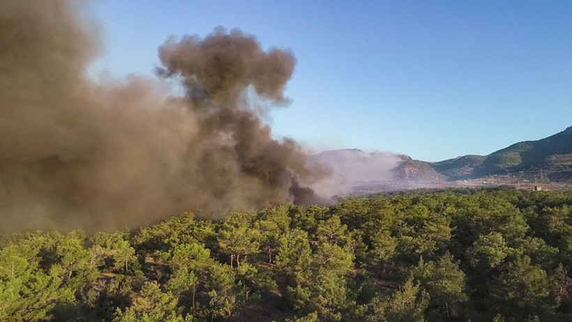 Mersin Gülnar'daki orman yangınında son durum! Yangın kontrol altına alındı - Resim: 3