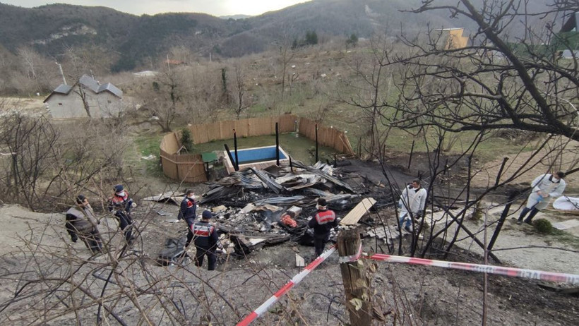 Sakarya'da hafta sonu tatili feci bitti! Bungalov evde facia - Resim: 4