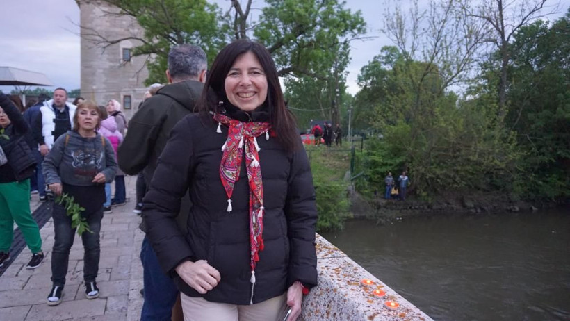 Sabahın ilk ışıklarında nehir kenarına akın ettiler! Kakava kutlamalarından renkli görüntüler - Resim: 4