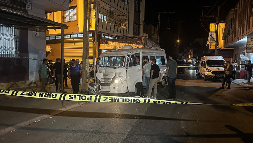 Adana'da dolmuş şoförüne kanlı pusu! Seyir halindeyken ateş açıldı - Resim: 2
