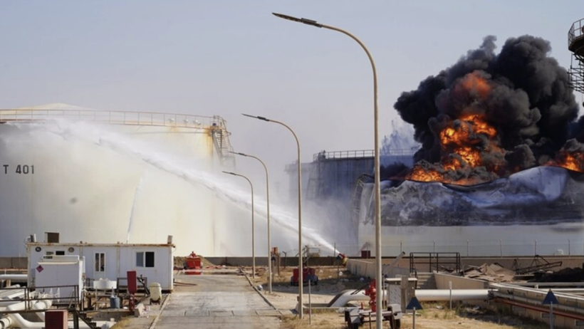 Türkiye harekete geçmişti! Libya petrol tesisi karanlığa gömüldü - Resim: 1