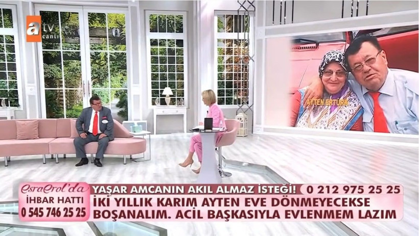 ATV Esra Erol'da bir garip olay 72 yaşındaki Yaşar'ın eşi evden kaçtı çağrısı bakın ne oldu - Resim: 4