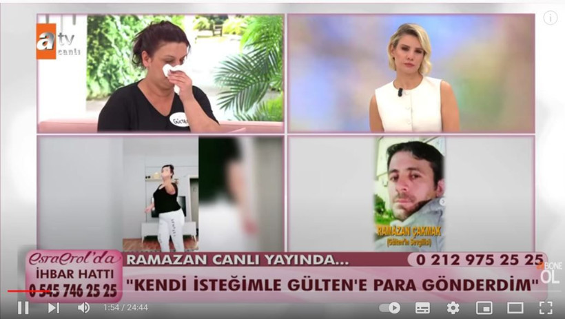 ATV Esra Erol'da TikTok rezaleti: Dolandırdığı adamı Keriz-3 diye kaydetmiş! - Resim: 1