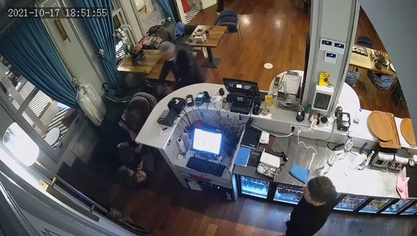 Okan Kurt alıkonuldu mu Hirahan kavgasında yeni görüntüler ortaya çıktı - Resim: 2