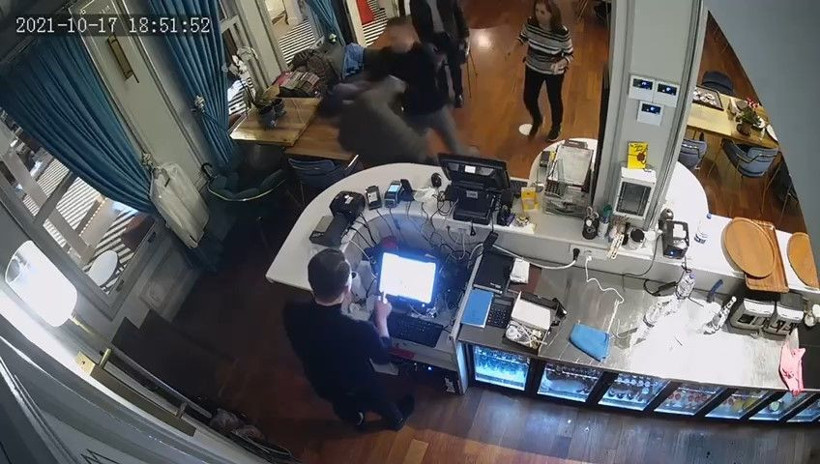 Okan Kurt alıkonuldu mu Hirahan kavgasında yeni görüntüler ortaya çıktı - Resim: 3