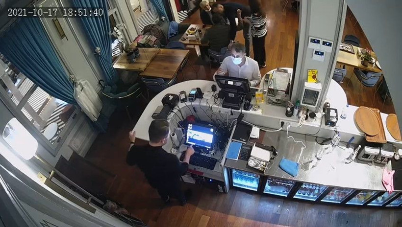 Okan Kurt alıkonuldu mu Hirahan kavgasında yeni görüntüler ortaya çıktı - Resim: 4