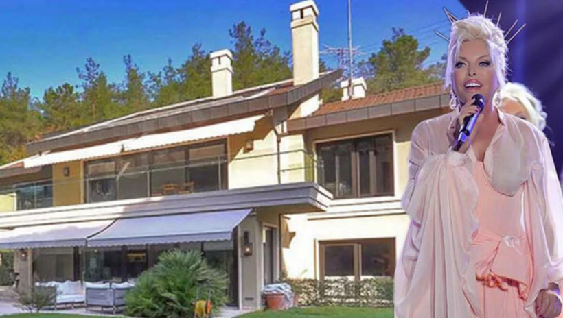 Paraya kıyıp kesenin ağzını açtı! Vinçle gezdiği yeni evi dudak uçuklattı: Ajda Pekkan vatandaşlık aldığı ülkeye yerleşiyor - Resim: 3