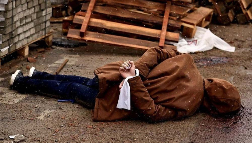 Rus askerlerinin kan donduran sivil katliamı anbean görüntülendi - Resim: 3