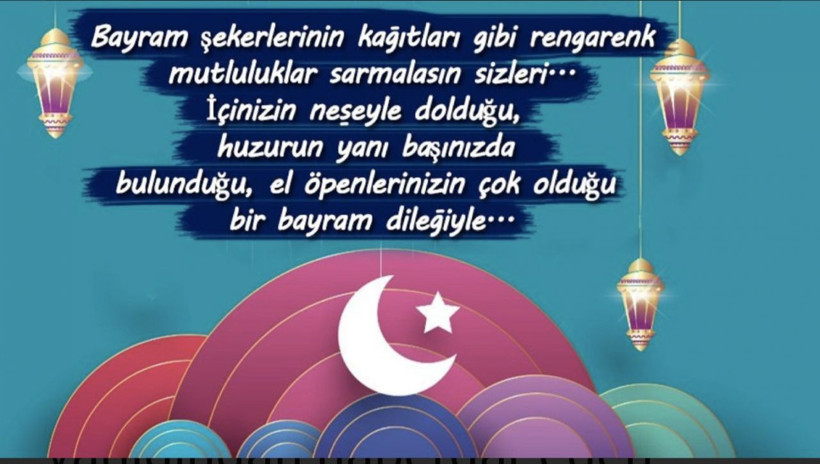Bayram mesajları resimli kısa anlamlı 2023 yeni Ramazan Bayramı kutlama sözleri - Resim: 4