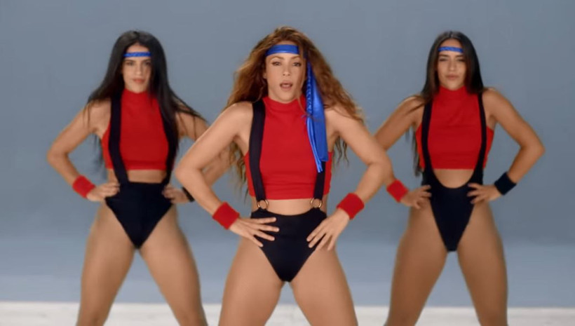 Fit vücudu görenleri büyüledi! Shakira yeni klibiyle 1980'li yıllara döndü - Resim: 4
