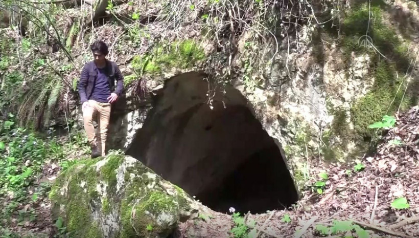 136 basamakla iniliyor! Samsun'da köylüler tesadüfen buldu insan eliyle... - Resim: 3