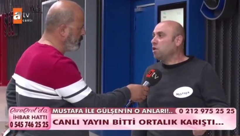 ATV Esra Erol'da kocasıyla barışmak istemeyen kadın sinir krizi geçirdi - Resim: 4