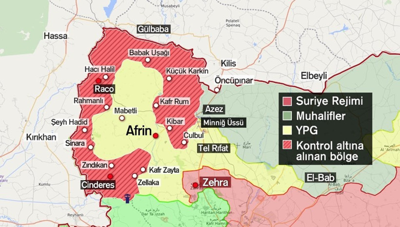 Afrin'de son durum ne? Çember daralıyor... - Resim: 1