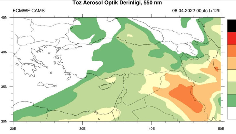 Göz gözü görmeyecek! Suriye'den Türkiye'ye geliyor: Meteoroloji 15 ilde alarm verdi - Resim: 3