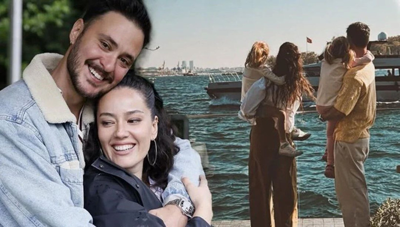 Ayrılıp tatile gitmişlerdi! Pelin Akil ve Anıl Altan çocuklarıyla Porto'da... - Resim: 1