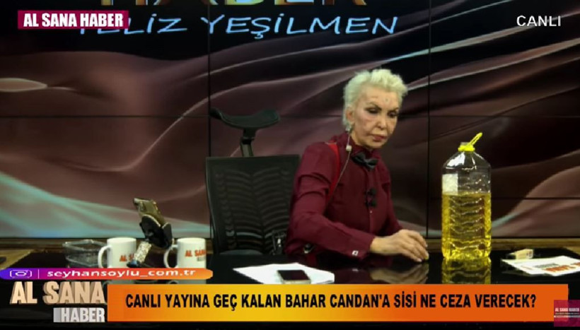 'Ayçiçek yağı fiyatı 1000 TL olsun' diyen Bahar Candan'a Seyhan Soylu bir bidon yağ döktü - Resim: 4